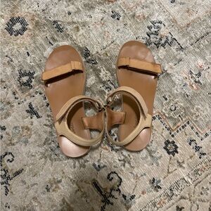 Madewell Maggie Sandal in Color-Block.